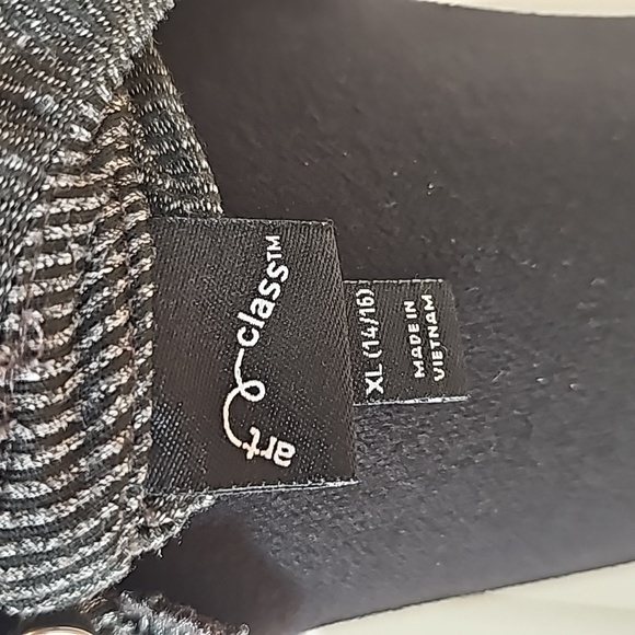 New Girls Dress Dark Gray Stretch Fabric - Picture 7 of 7